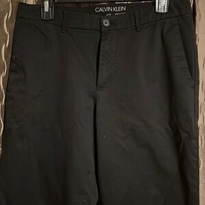 Calvin Klein black Infinite flex slim fit pants 31x32